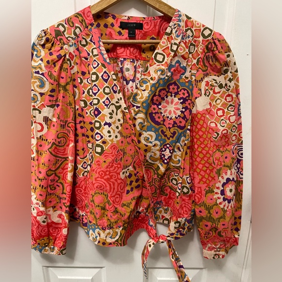 J. Crew Tops - Jcrew | Patterned Blouse